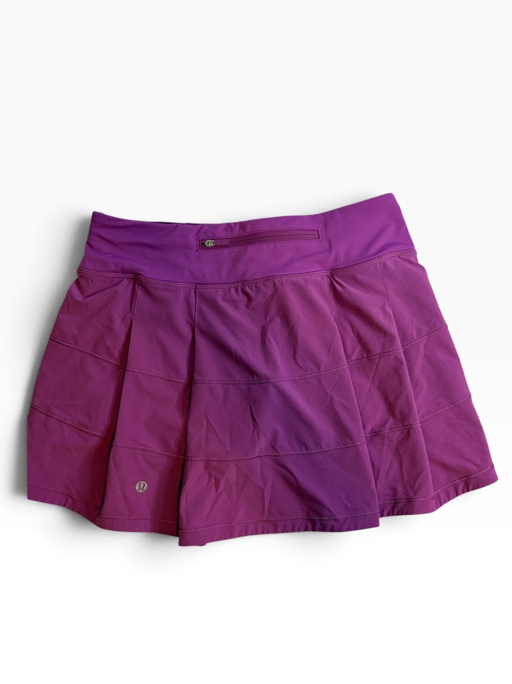 Lululemon Purple Running Tennis Skort Built In Shorts Women’s Size 4